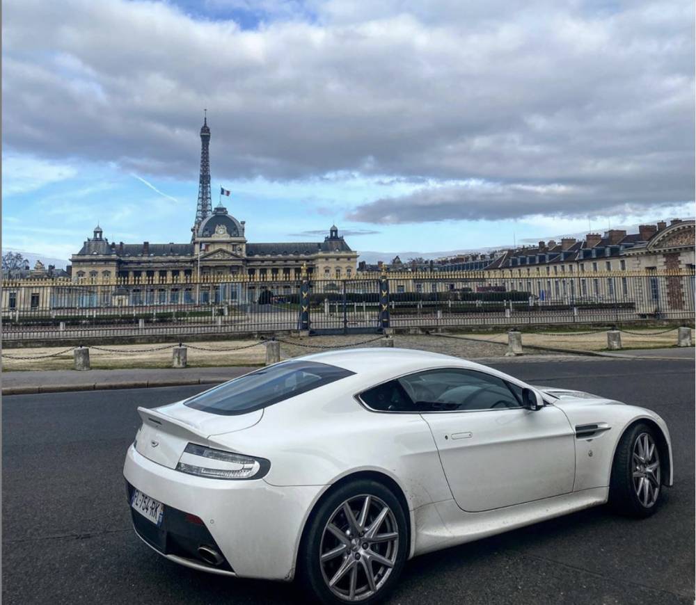 Aston Martin à Paris 