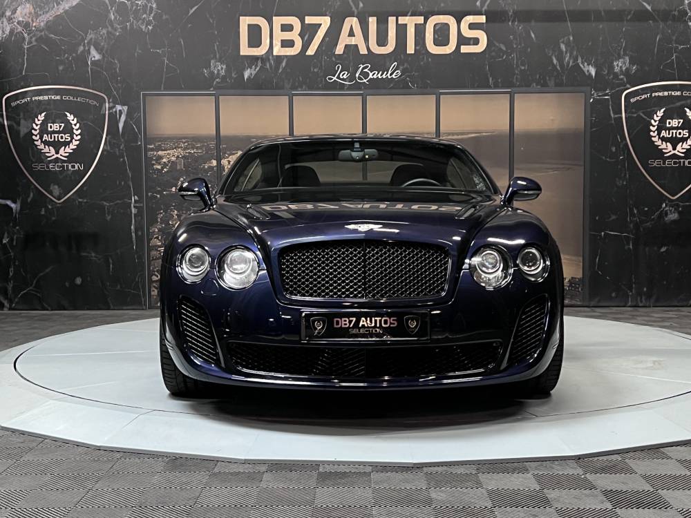 Bentley continental gt coupé supersports w12 630 ch